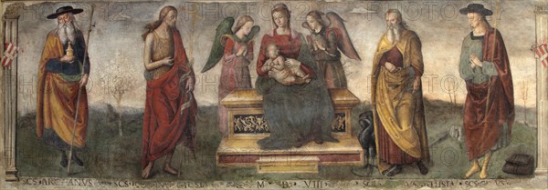 Virgin and Child with Saints, 1508.
