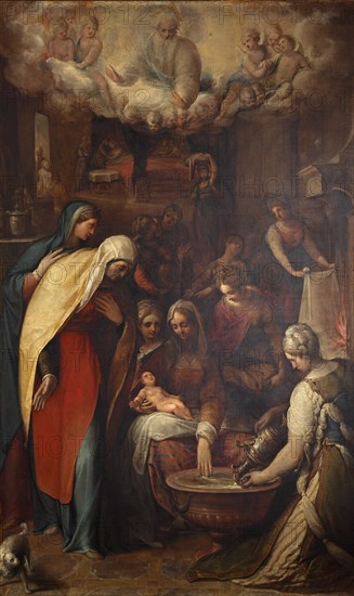 The Nativity of the Blessed Virgin Mary, End of 16th cen..