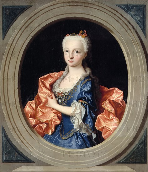 Maria Teresa Rafaela (1726-1746), Infanta of Spain, 1731.