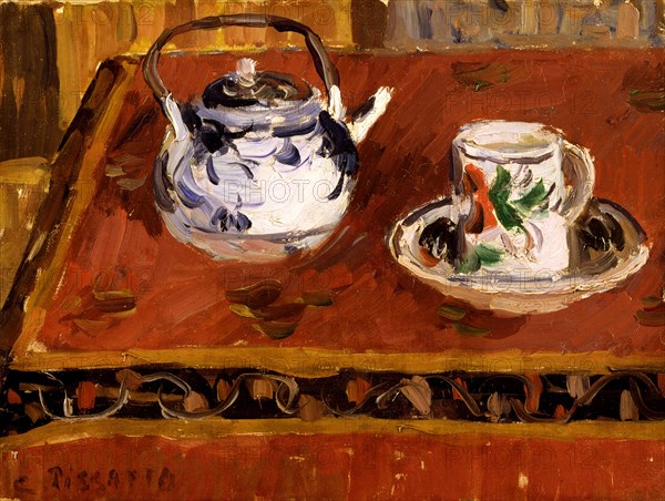 Nature morte, tasse et théière, 1899.