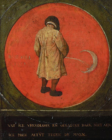 Whatever I do is in vain. I piss at the moon., 1558.