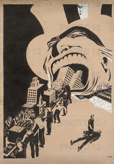 Capitalism devours everything , 1920.
