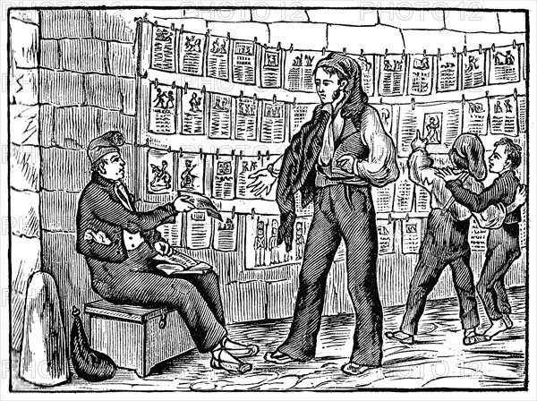 Literatura de Cordel, Barcelona, 1850.