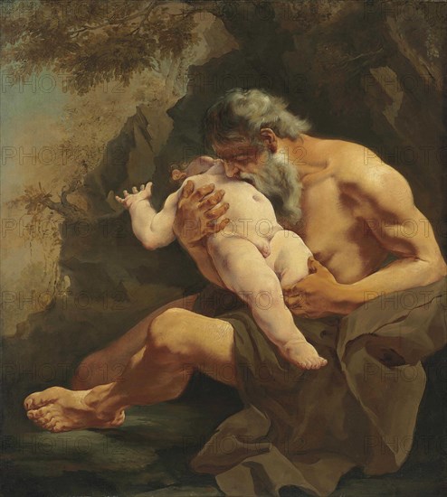 Saturn devouring his son.