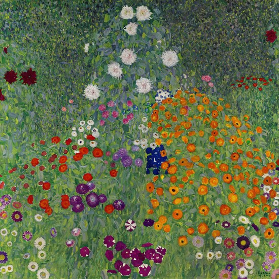 Farm Garden (Flower Garden), 1907.