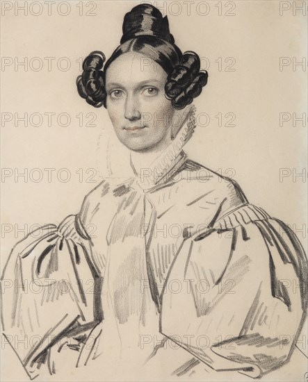 Portrait of Olga Nikolaevna Talyzina, née Zubova (1803-1882), Early 1830s.