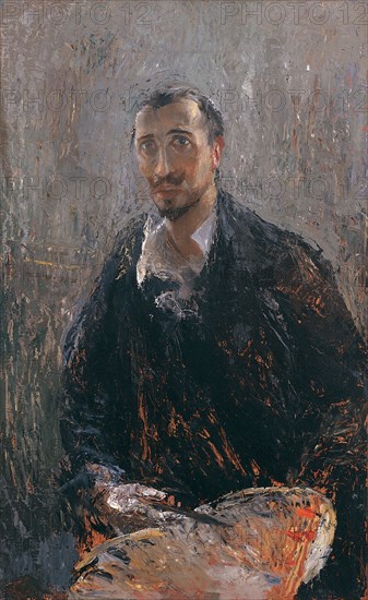 Self-Portrait with Palette.
