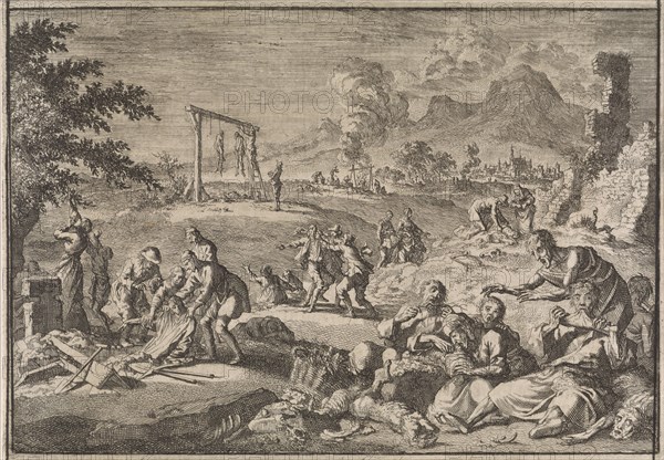 The Famine in Germany, 1637, 1701.