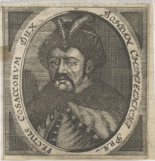 Portrait of Hetman Bohdan Khmelnytsky (1595-1657), after 1650.