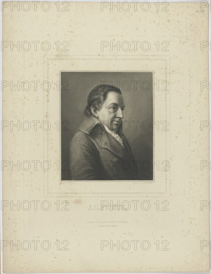 Portrait of Johann Gottlieb Fichte (1762-1814).