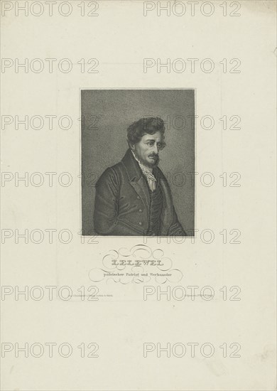 Portrait of Joachim Lelewel (1786-1861) , 1830s.