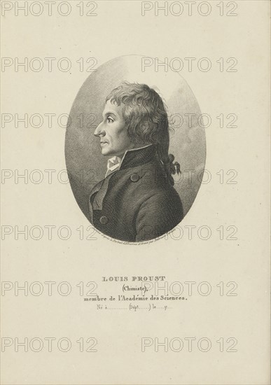 Portrait of Joseph Louis Proust (1754-1826) , c. 1800.