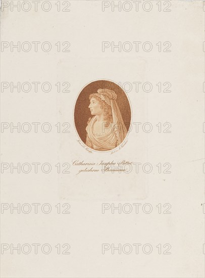 Portrait of Katharina Josepha Ritter, née Baumann (11763-1849) , c. 1800.