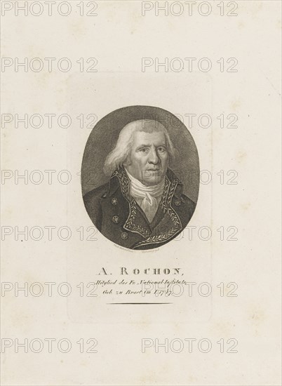 Portrait of Alexis-Marie de Rochon (1741-1817) , c. 1800.
