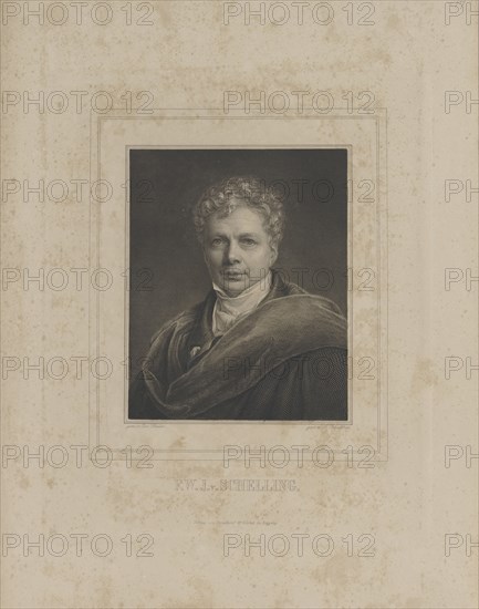 Friedrich Wilhelm Joseph Schelling (1775-1854) , c. 1840.