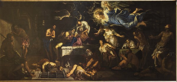 Saint Roch in Prison Visited by an Angel, 1567.