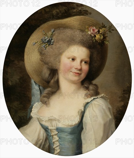 Madame Dugazon (1755-1821) as Babet in the Comedy "Blaise et Babet, ou la Suite des trois fermiers".