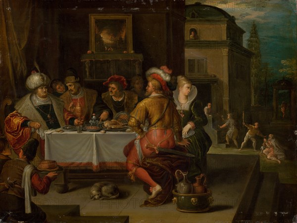 The Parable of the Rich Man and the Beggar Lazarus, 1615.