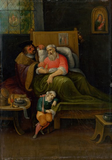 To Visit the Sick (Seven Works of Mercy), c. 1620.