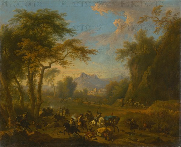 Raid, ca 1717.