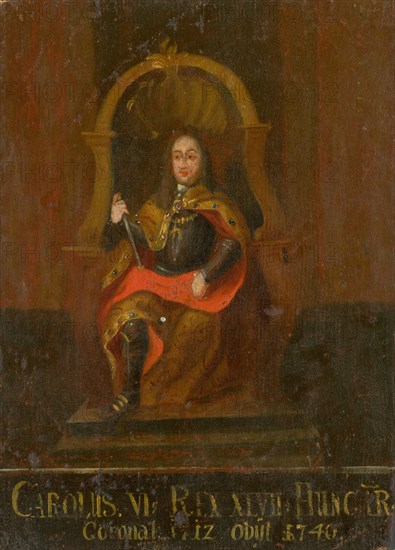 Charles VI (1685-1740), King of Hungary and Croatia, First half of the 18th cent..