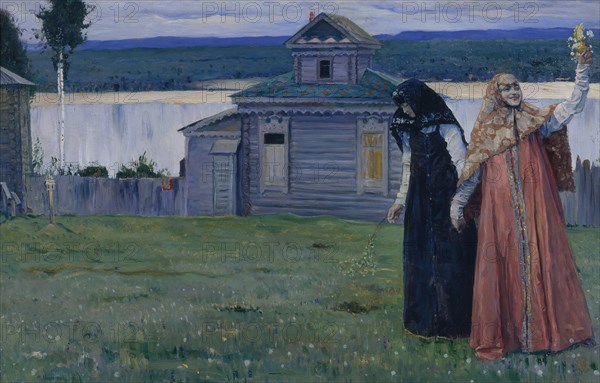 In a secluded monastery (Sisters), 1915.