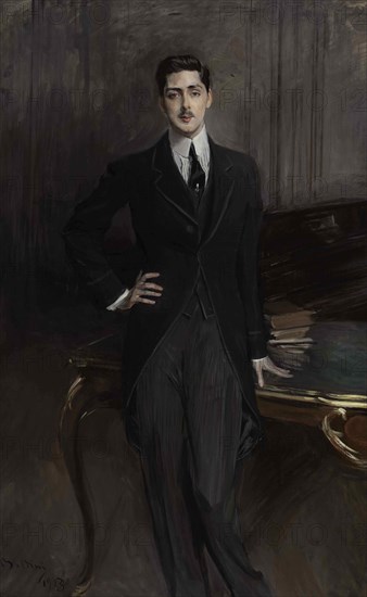 Portrait of Count Sergey Platonovich Zubov (1881-1964), 1913.