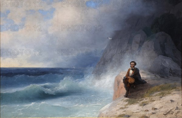 Alexander Pushkin on the Black Sea, 1868.