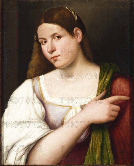 Portrait of a Young Woman .