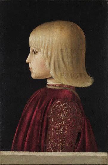 Portrait of a Boy (Guidobaldo Da Montefeltro?), ca 1479.