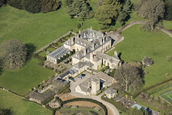 Sarsden House and Church of St James, near Chipping Norton, Oxfordshire, 2018