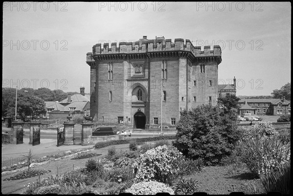 Court House, Castle Bank, Morpeth, Northumberland, c1955-c1980