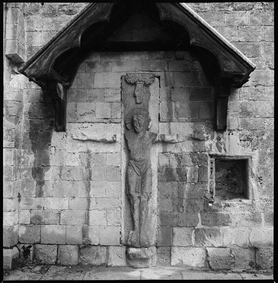 Rood, Abbey Church of St Mary and St Ethelflaeda, Romsey, Hampshire, c1955-c1980