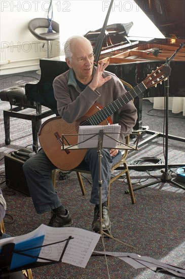 John Williams, Watermill Jazz Club, Dorking, Surrey, UK, 14 May 2019.