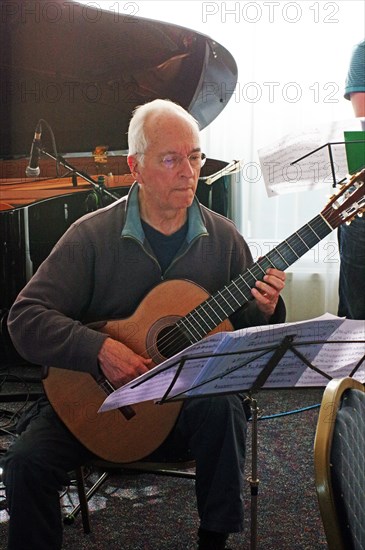 John Williams, Watermill Jazz Club, Dorking, Surrey, UK, 14 May 2019.