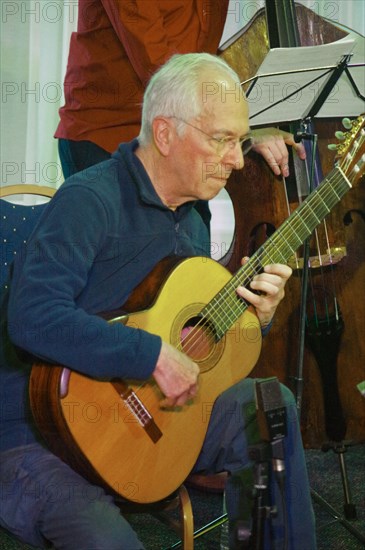 John Williams, Watermill Jazz Club, Dorking, Surrey, UK, 14 May 2019.