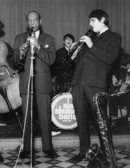 Edmond Hall, Andy Cooper, Billy Law and Alan Elsdon Band, 1966.