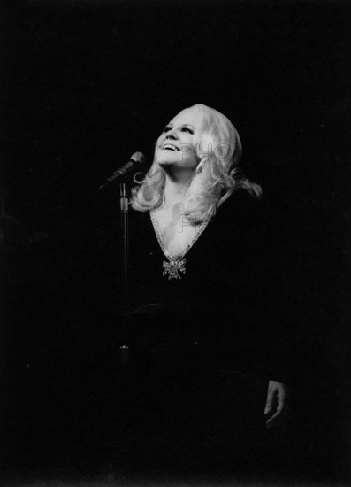 Peggy Lee, Royal Albert Hall, London, 1970.