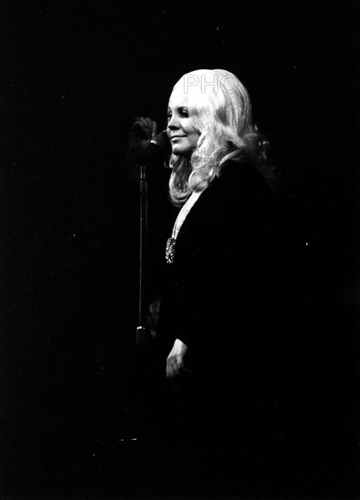 Peggy Lee, Royal Albert Hall, London, 1970.