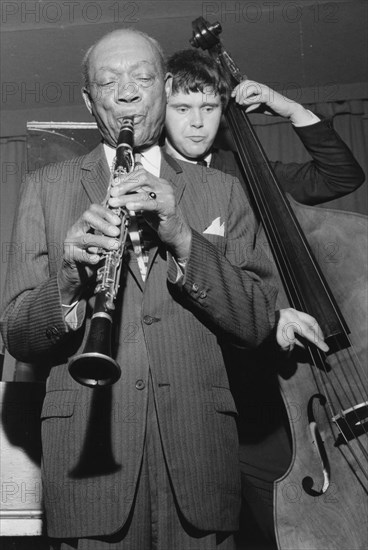 Edmond Hall, Mick Gilligan and the Alan Elsdon Band, 1966.