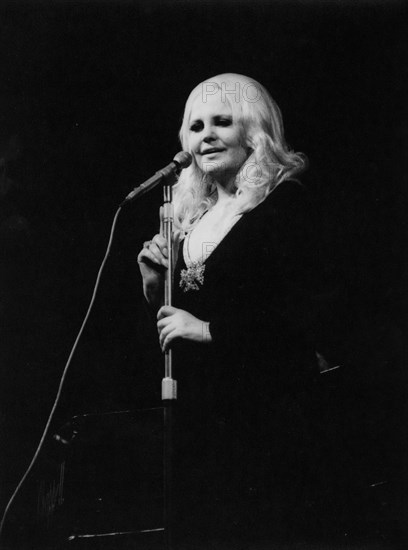 Peggy Lee, Royal Albert Hall, London, 1970.