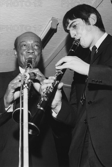 Edmond Hall, Andy Cooper and Alan Elsdon Band, 1966.