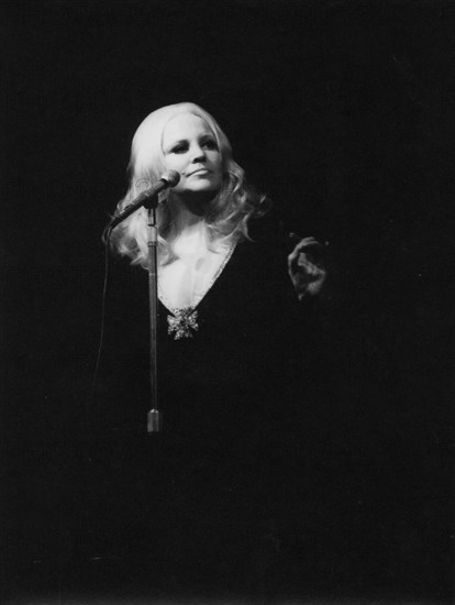 Peggy Lee, Royal Albert Hall, London, 1970.