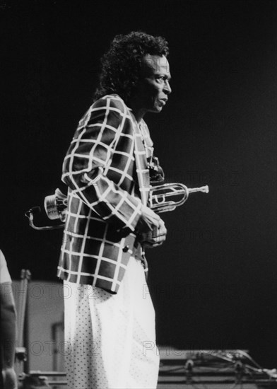 Miles Davis and his Fusion Group, North Sea Jazz Festival, The Hague, 1991.