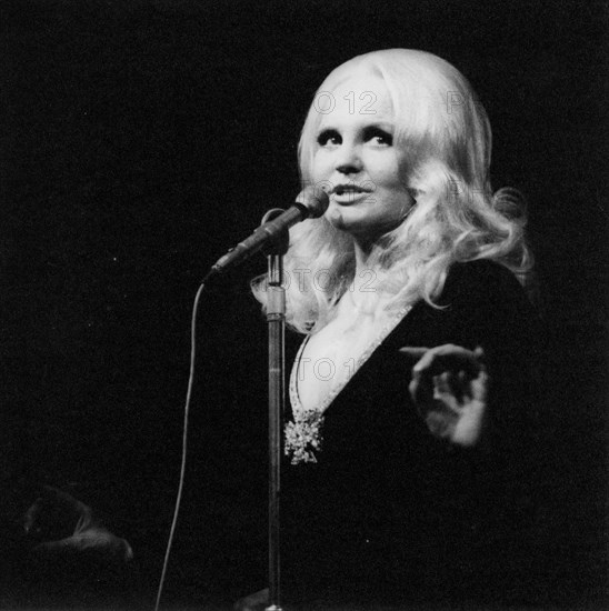 Peggy Lee, Royal Albert Hall, London, 1970.