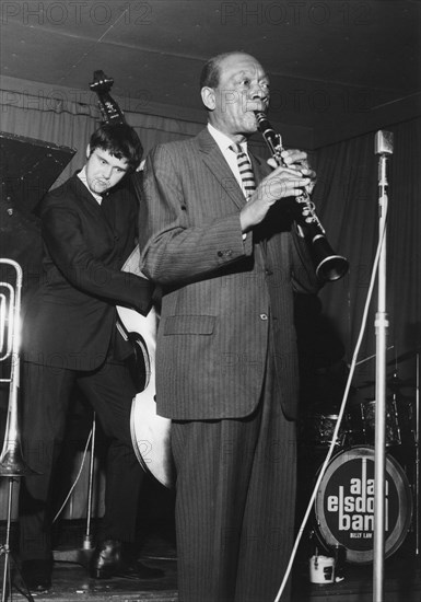 Edmond Hall, Mick Gilligan and the Alan Elsdon Band, 1966.