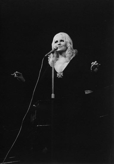 Peggy Lee, Royal Albert Hall, London, 1970.