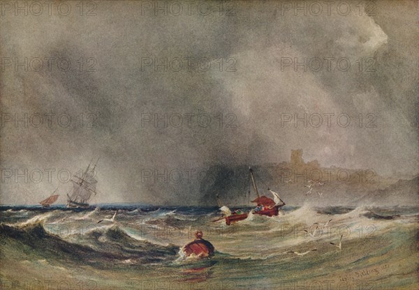 Storm off Whitby', 1851, (1930).