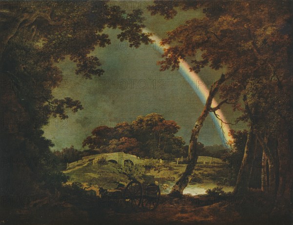 Landscape with a Rainbow Effect', 1794, (1930).