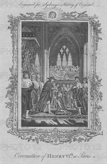 Coronation of Henry VI at Paris', 1773.